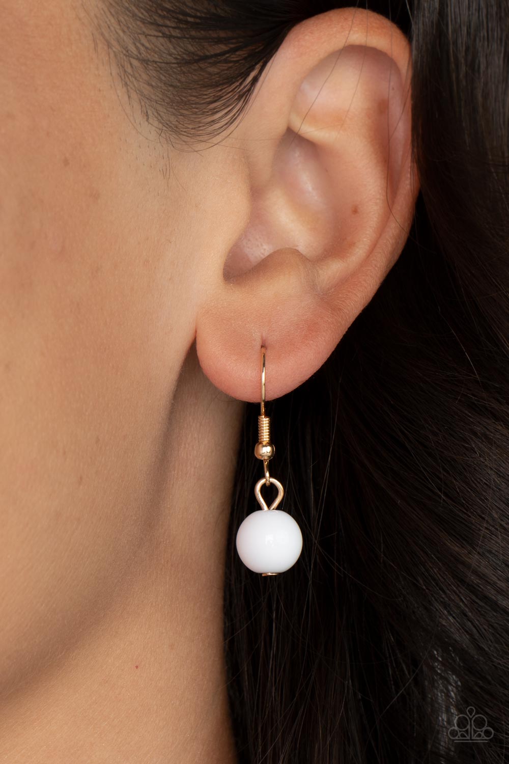 Paparazzi ♥ Private Paradise - White ♥  Necklace