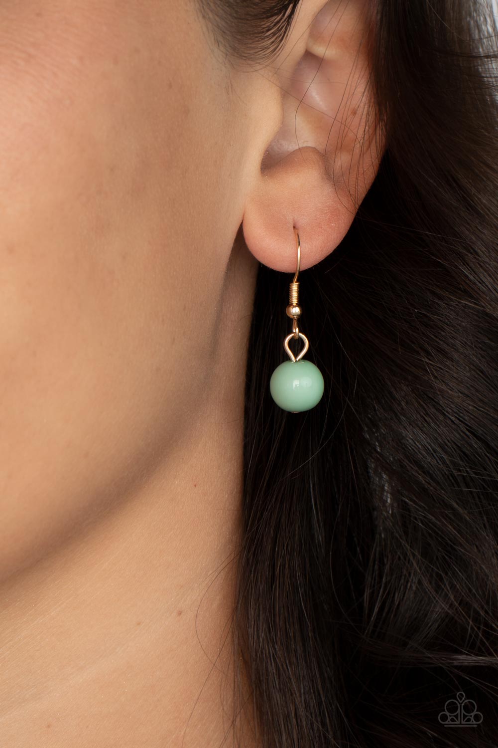 Paparazzi ♥ Private Paradise - Green ♥  Necklace