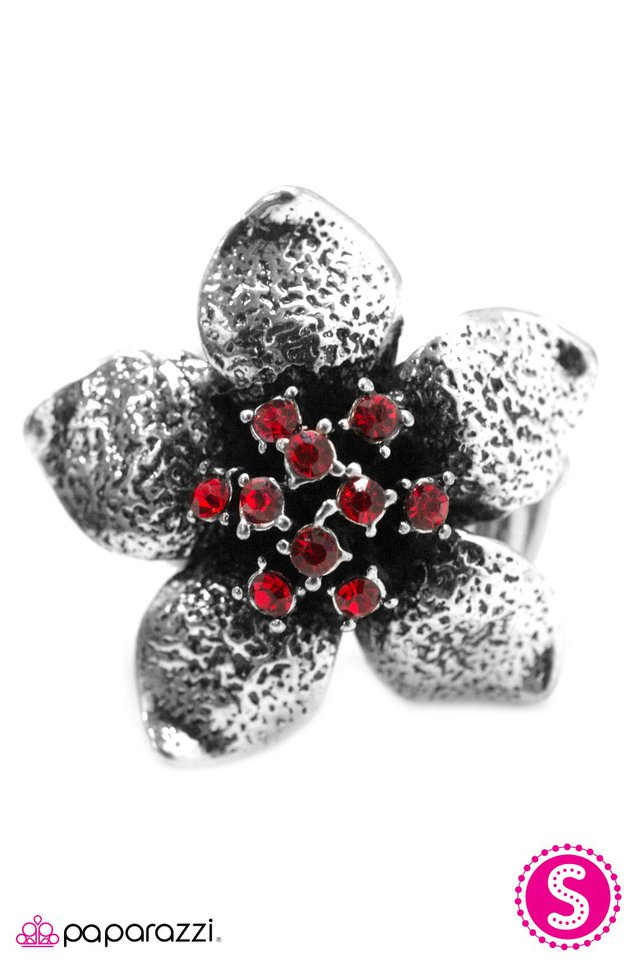 Paparazzi ♥ Flowering Orchard - Red ♥ Ring