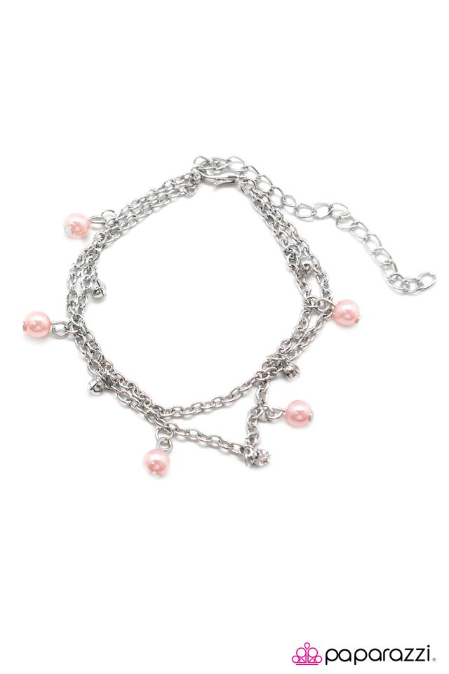 Paparazzi ♥ The Whole Nine Yards - Pink ♥ Bracelet