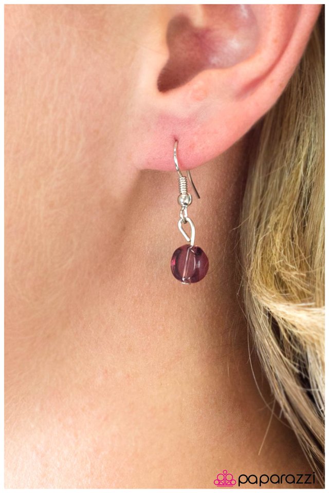 Paparazzi ♥ Never Forget - Purple ♥ Necklace