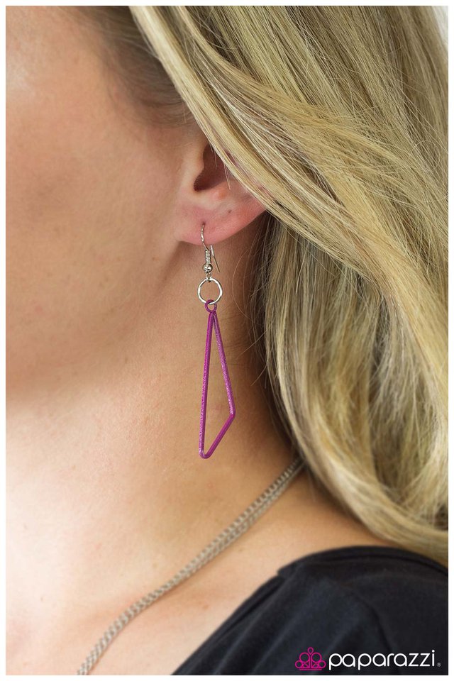 Paparazzi ♥ Shape of Things to Come - Purple ♥ Necklace