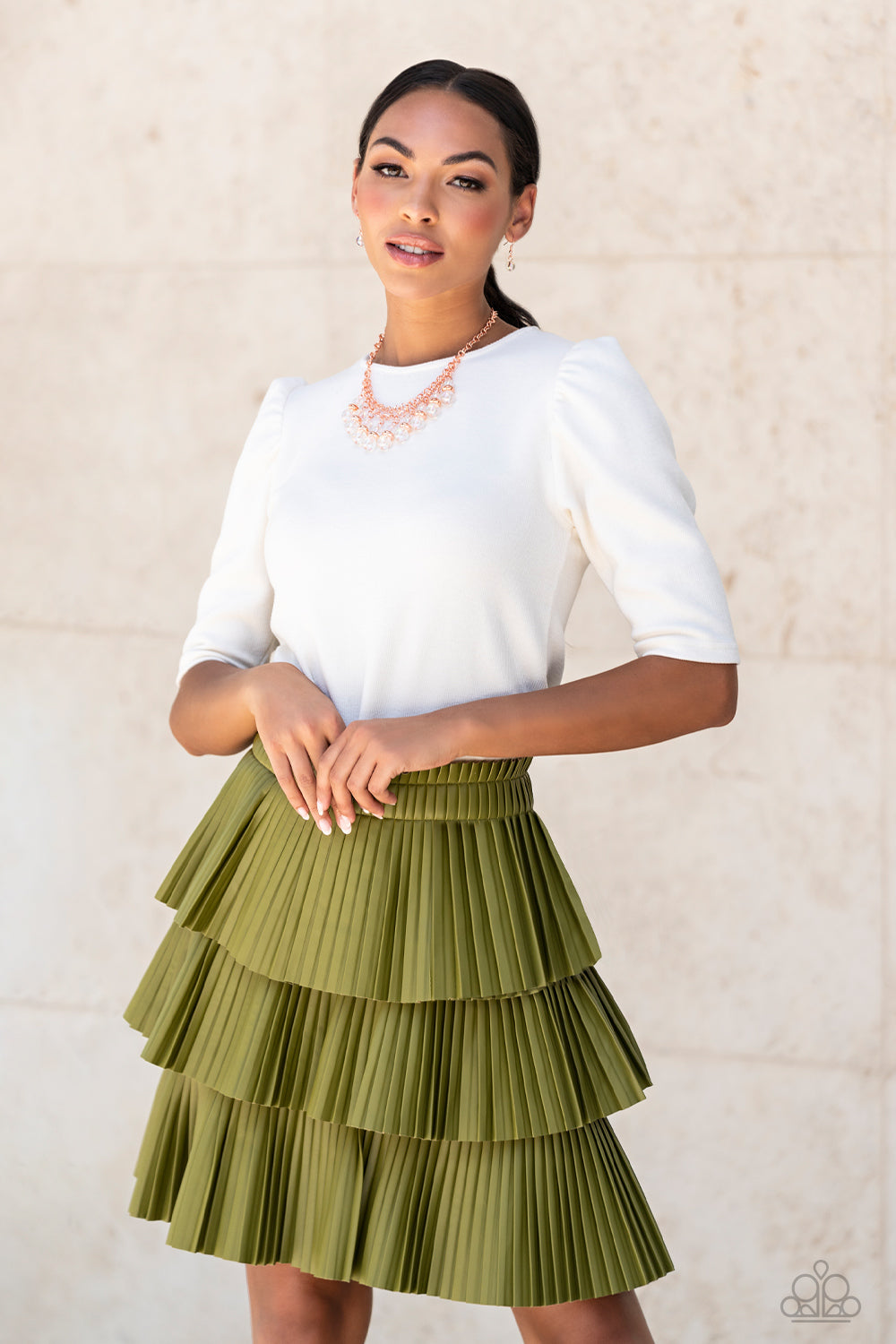 Paparazzi ♥ Deep Space Diva - Copper ♥  Necklace