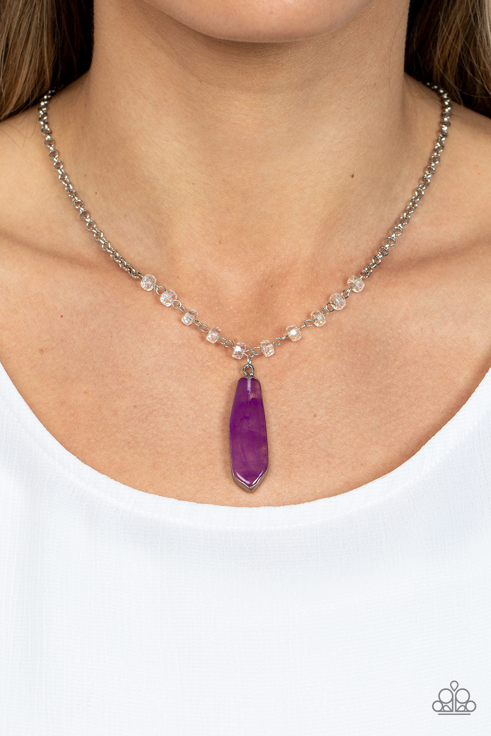 Paparazzi ♥ Magical Remedy - Purple ♥  Necklace