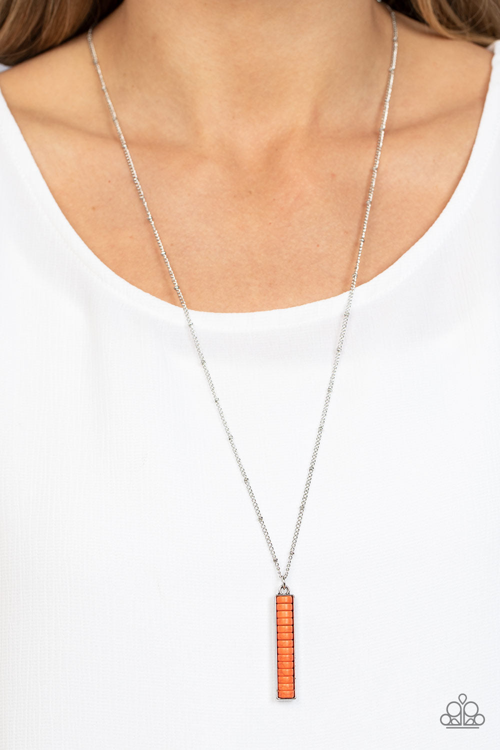 Paparazzi ♥ Rural Regeneration - Orange ♥  Necklace