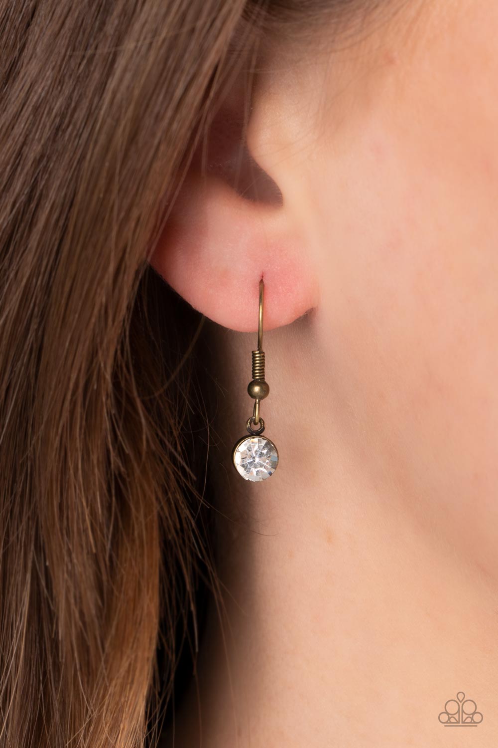 Paparazzi ♥ Surrealist Sparkle - Brass ♥  Necklace