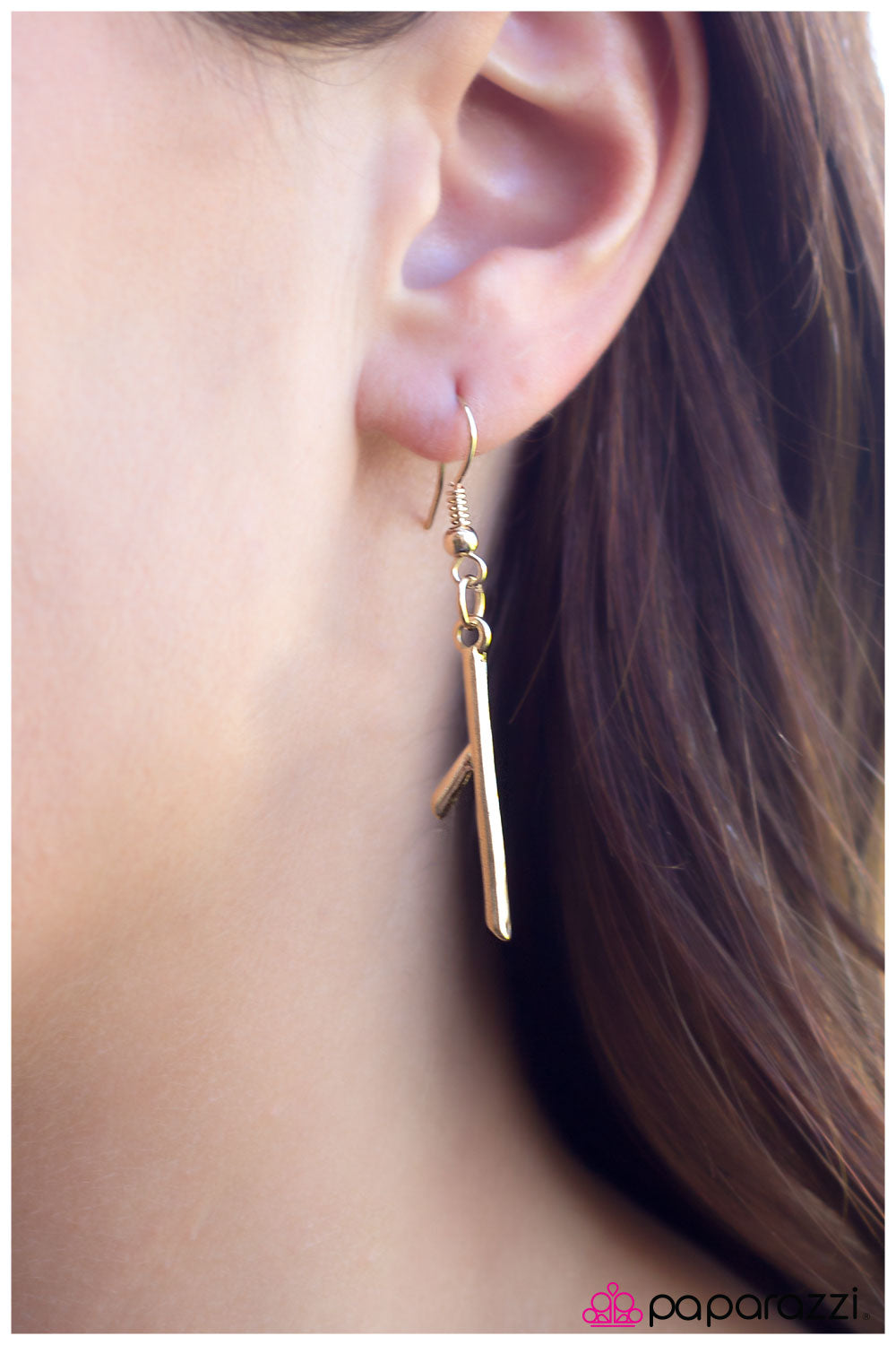 Paparazzi ♥ Firewood - Gold ♥  Necklace