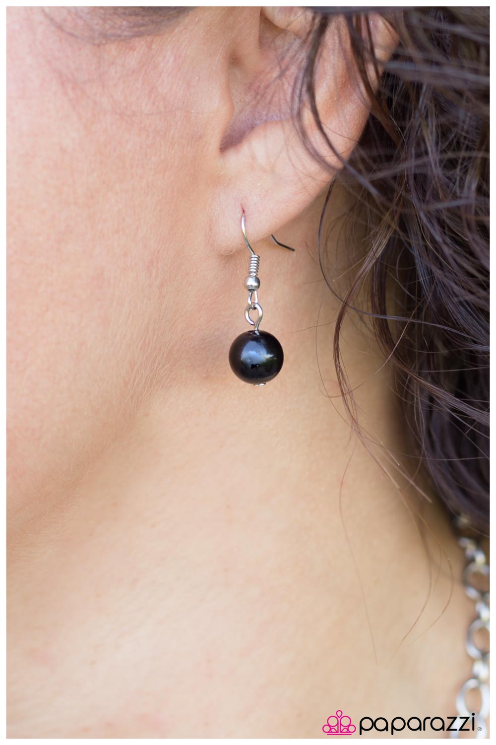 Paparazzi ♥ Tangled - Black ♥  Necklace