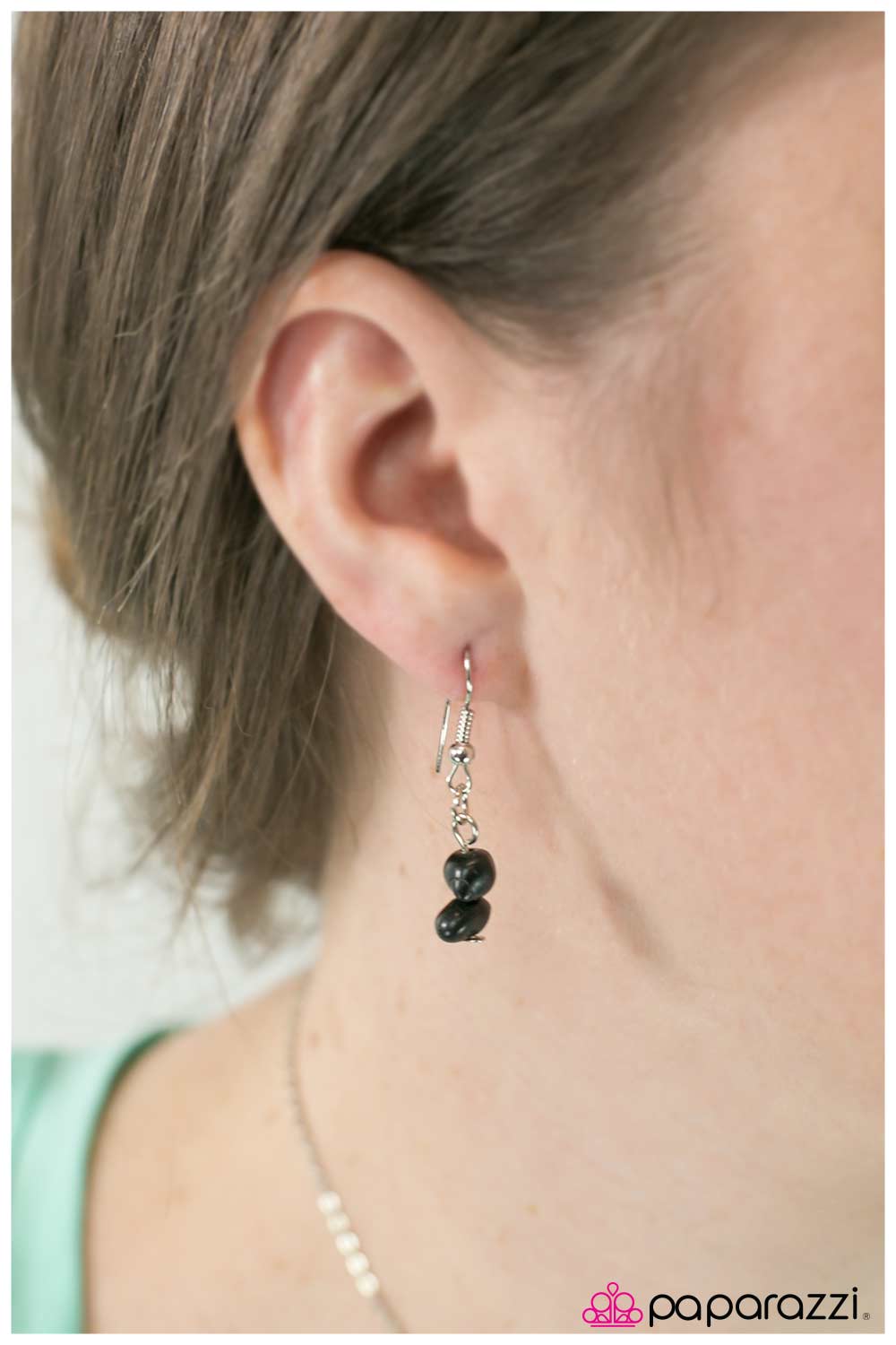 Paparazzi ♥ Standing My Ground - Black ♥  Necklace