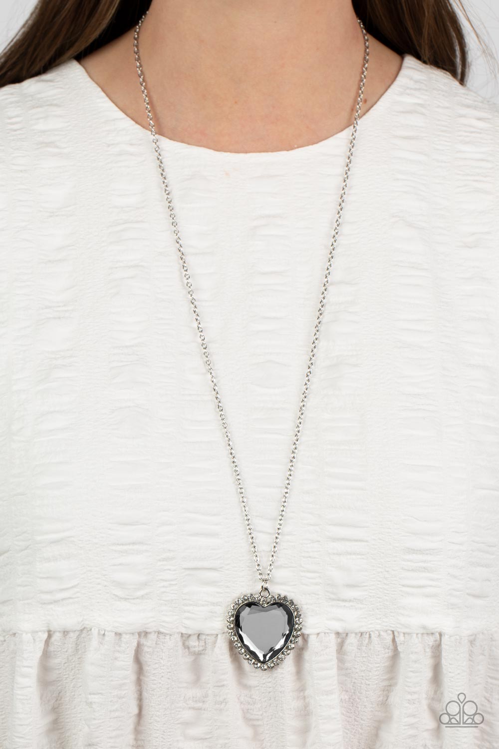 Paparazzi ♥ Prismatically Twitterpated - Silver ♥  Necklace