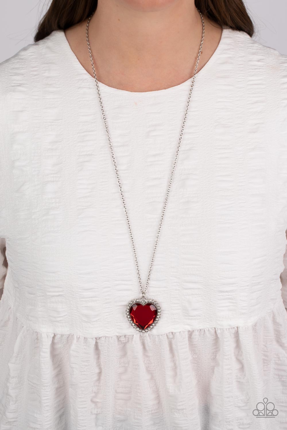 Paparazzi ♥ Prismatically Twitterpated - Red ♥  Necklace