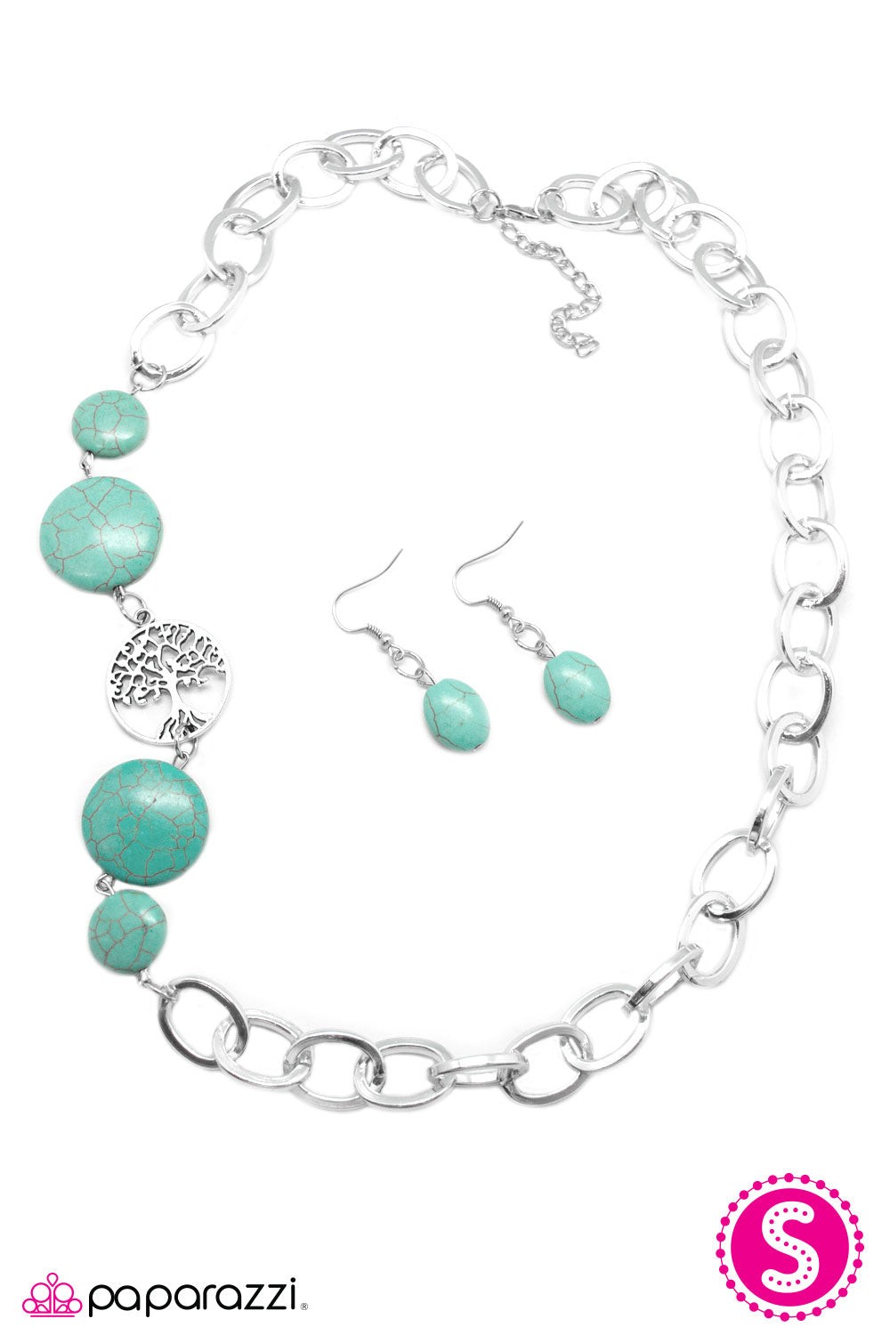 Paparazzi ♥ Pure Country - Blue ♥  Necklace