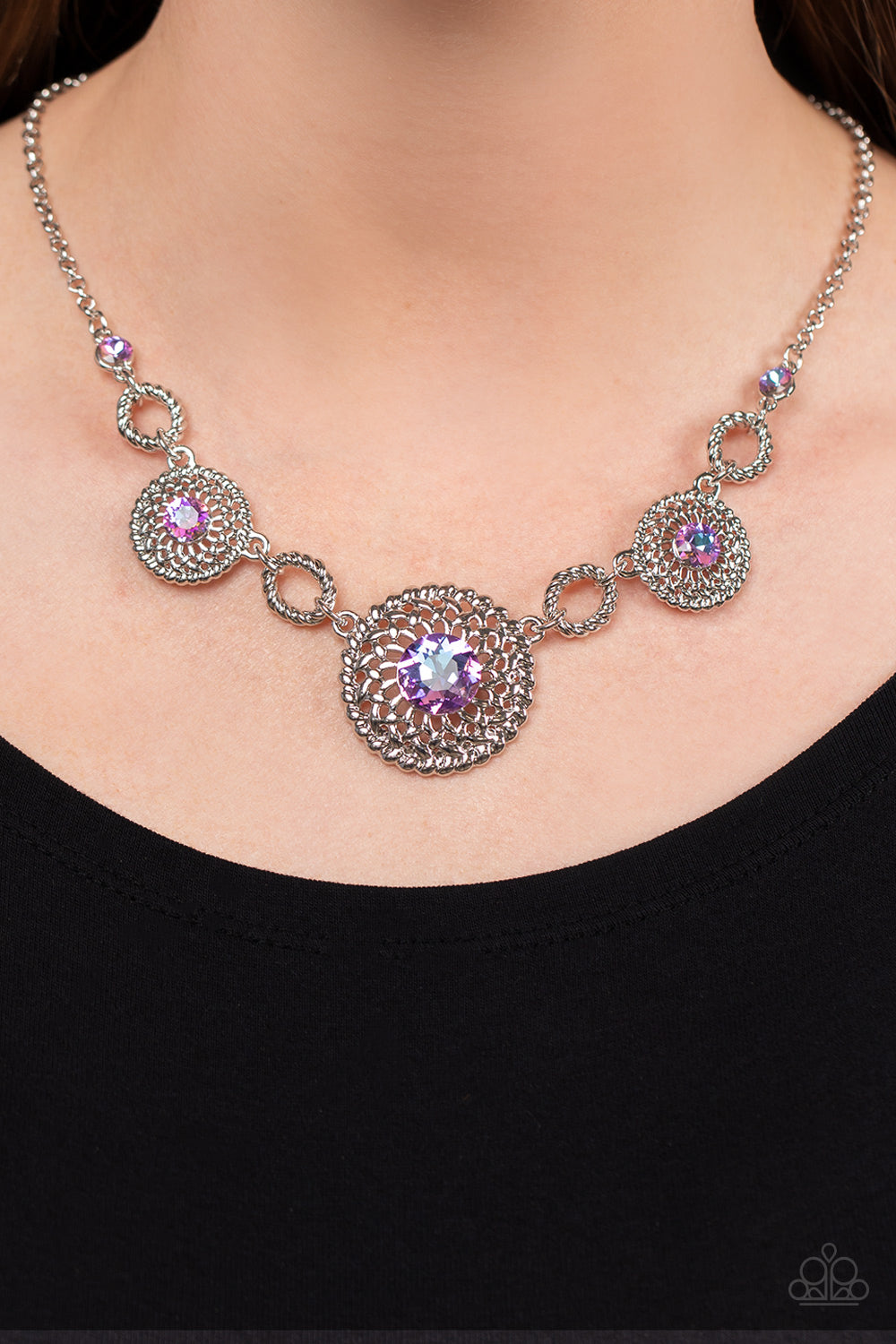 Paparazzi ♥ Cosmic Cosmos - Purple ♥  Necklace