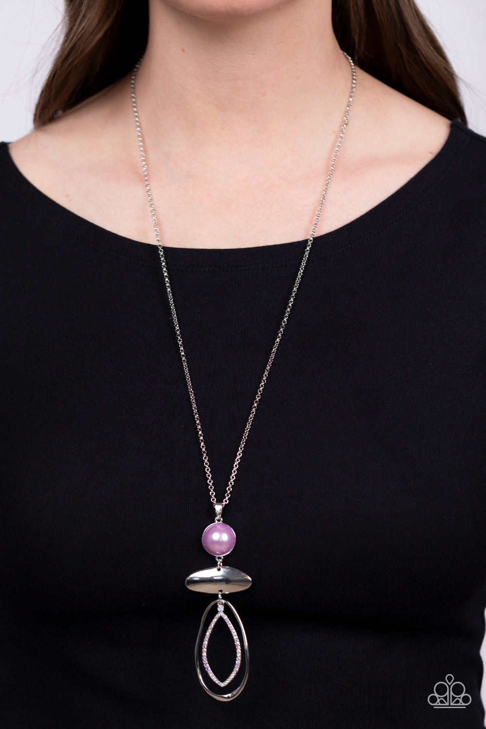 Paparazzi ♥ Modern Day Demure - Purple ♥  Necklace