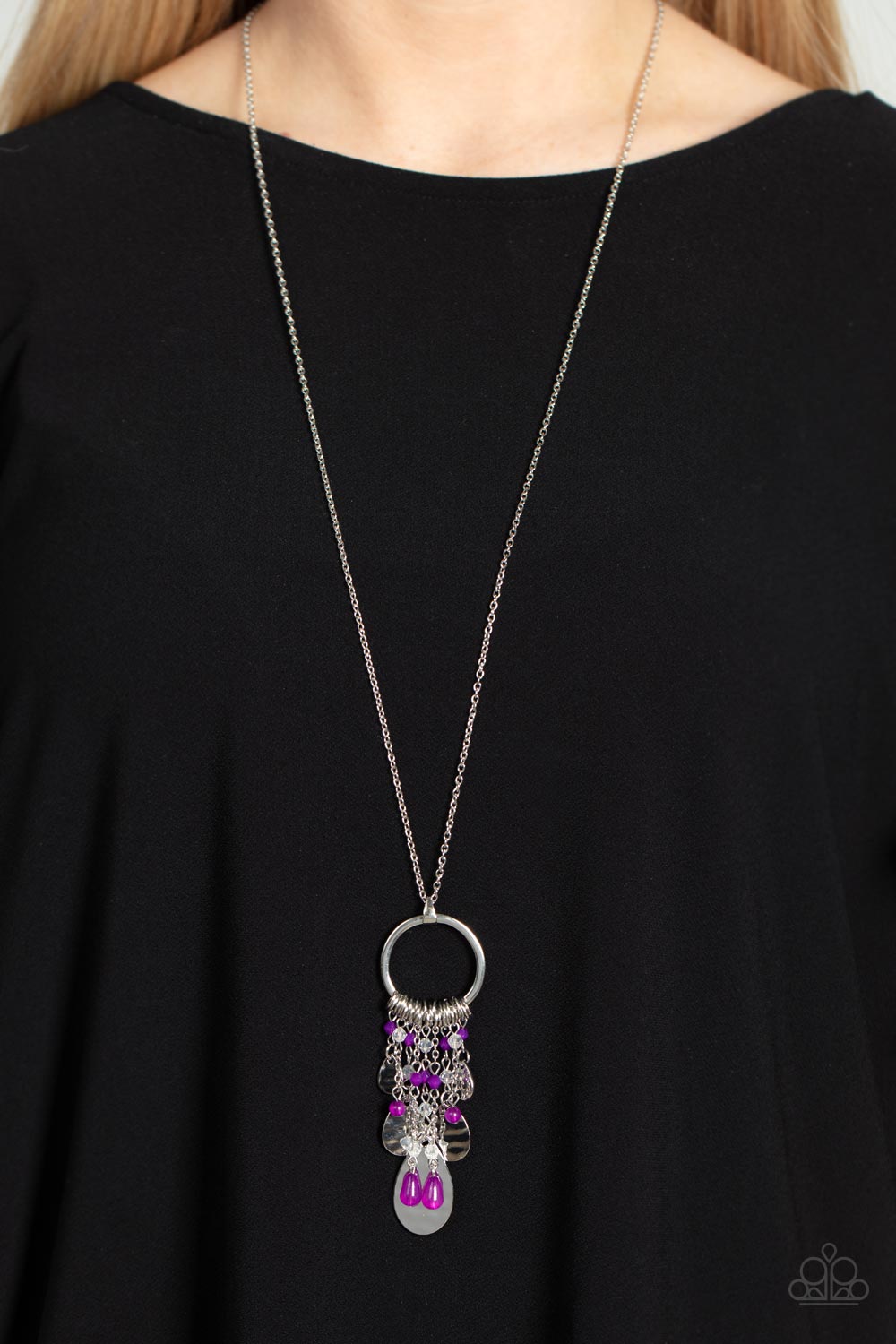 Paparazzi ♥ Totally Trolling - Purple ♥  Necklace