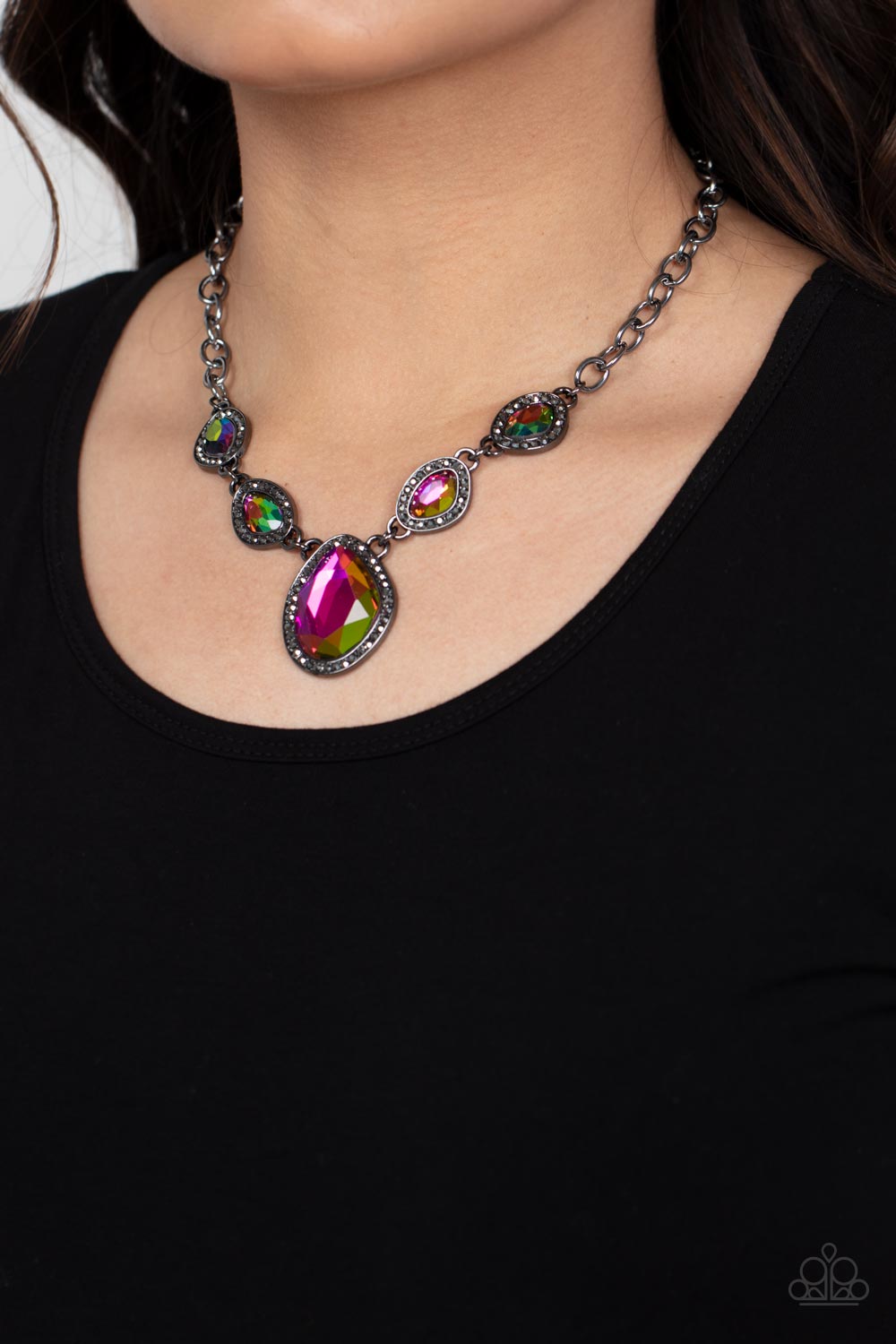 Paparazzi ♥ The Upper Echelon - Multi ♥  Necklace