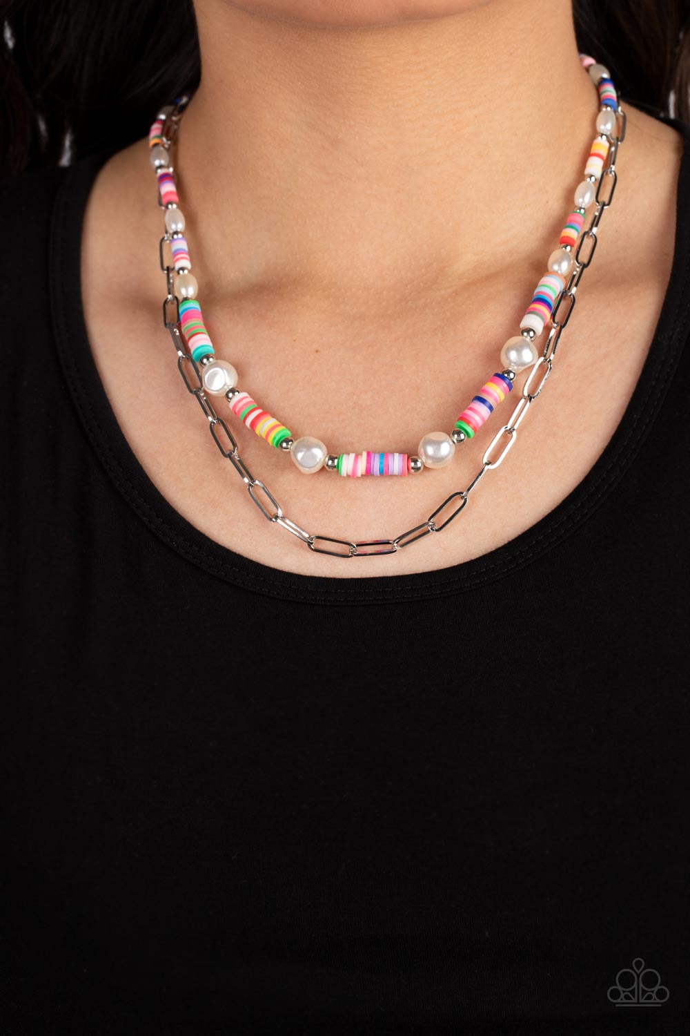 Paparazzi ♥ Tidal Trendsetter - Multi ♥  Necklace