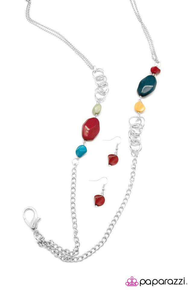 Paparazzi ♥ Cool, Calm, and Collected - Multi ♥ Lanyard