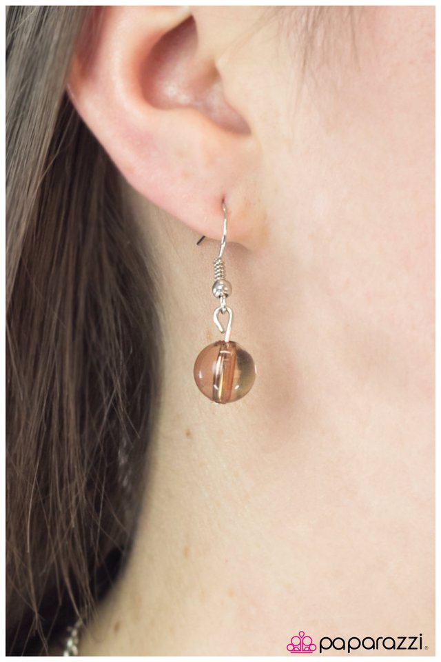 Paparazzi ♥ Somebody Told Me... - Brown ♥ Necklace