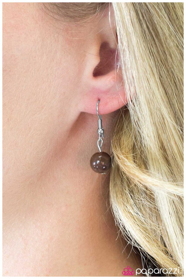 Paparazzi ♥ Utter Amazement - Brown ♥ Necklace