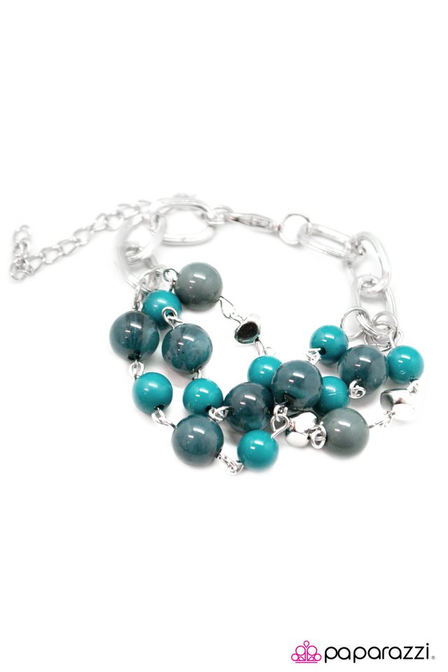 Paparazzi ♥ Second Best - Blue ♥ Bracelet