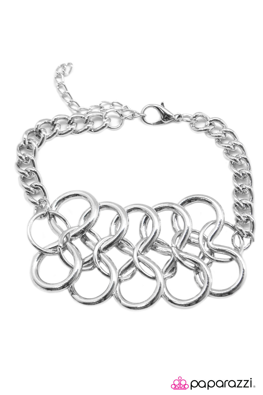 Paparazzi ♥ Go Figure - Silver ♥  Bracelet