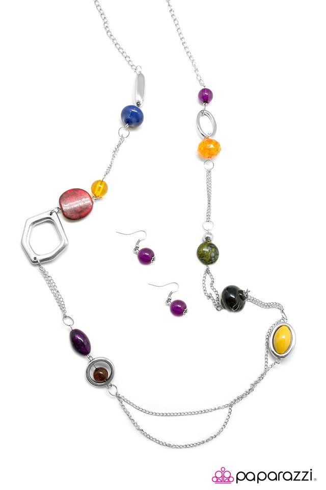 Paparazzi ♥ Caprice - Multi ♥ Necklace