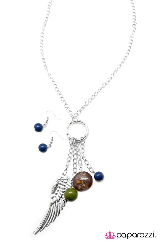 Paparazzi ♥ On A Wing And A Prayer - Multi ♥ Necklace