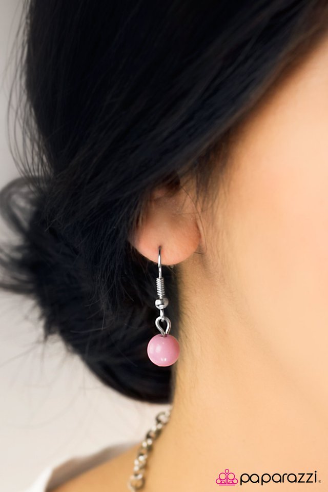 Paparazzi ♥ Let Me Introduce Myself - Pink ♥ Necklace