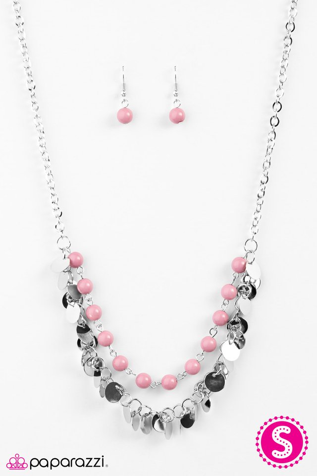 Paparazzi ♥ Let Me Introduce Myself - Pink ♥ Necklace