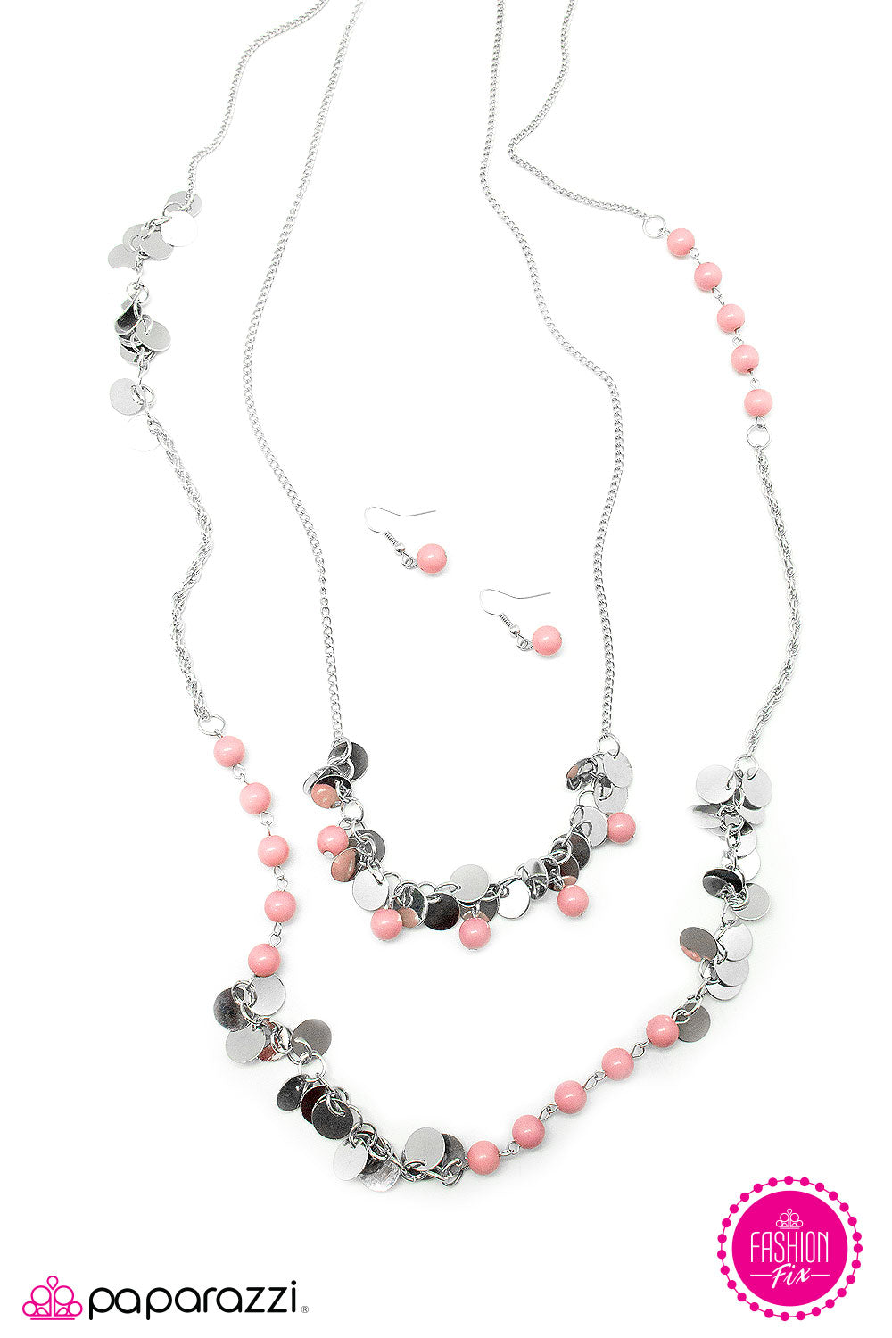 Paparazzi ♥ Lost In Reverie - Pink ♥  Necklace