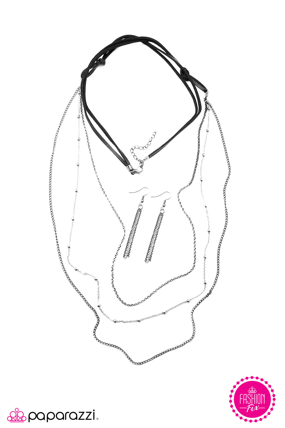 Paparazzi ♥ Good To Be Bad - Black ♥  Necklace