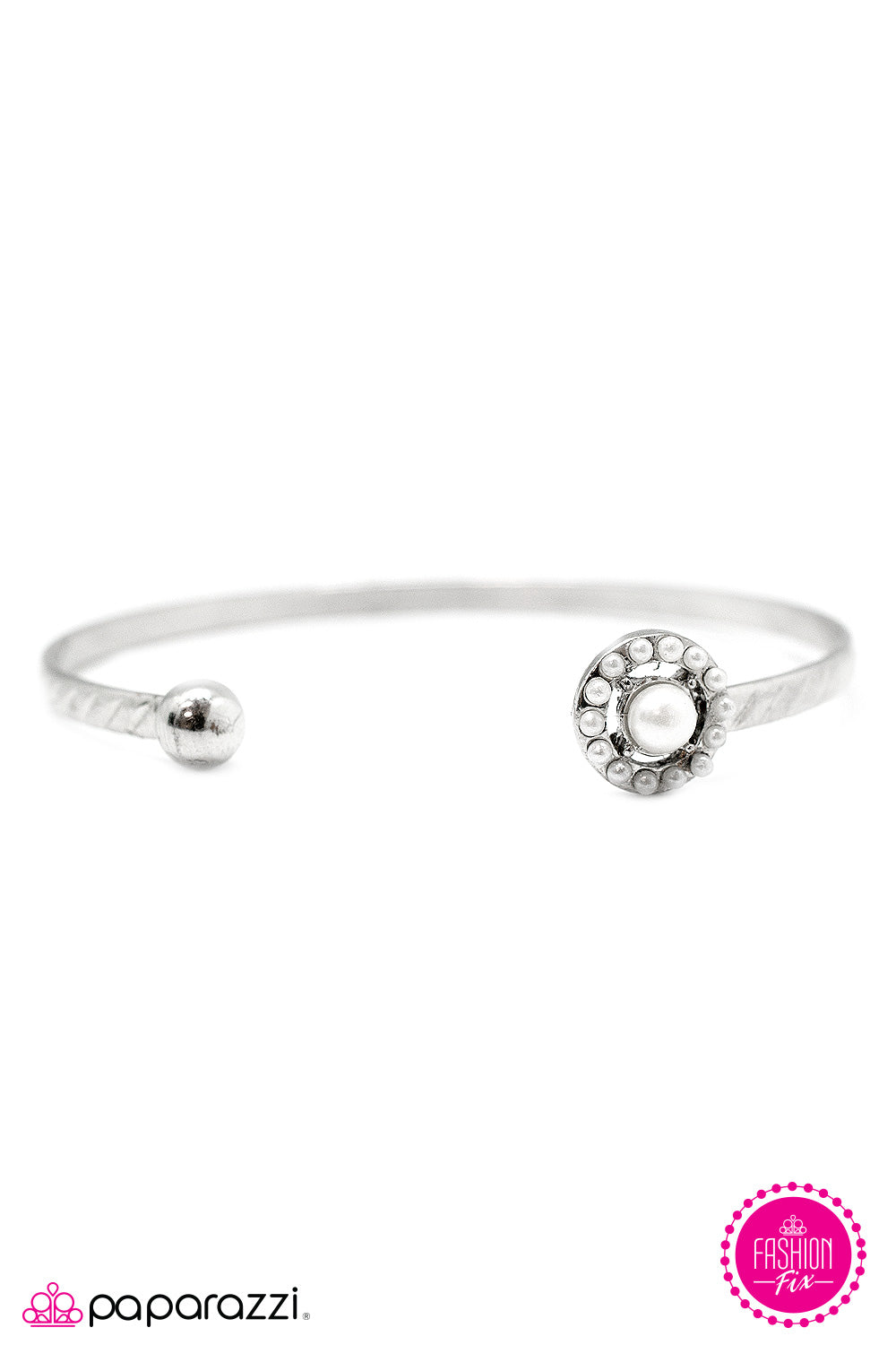 Paparazzi ♥ I Choose You - White ♥  Bracelet