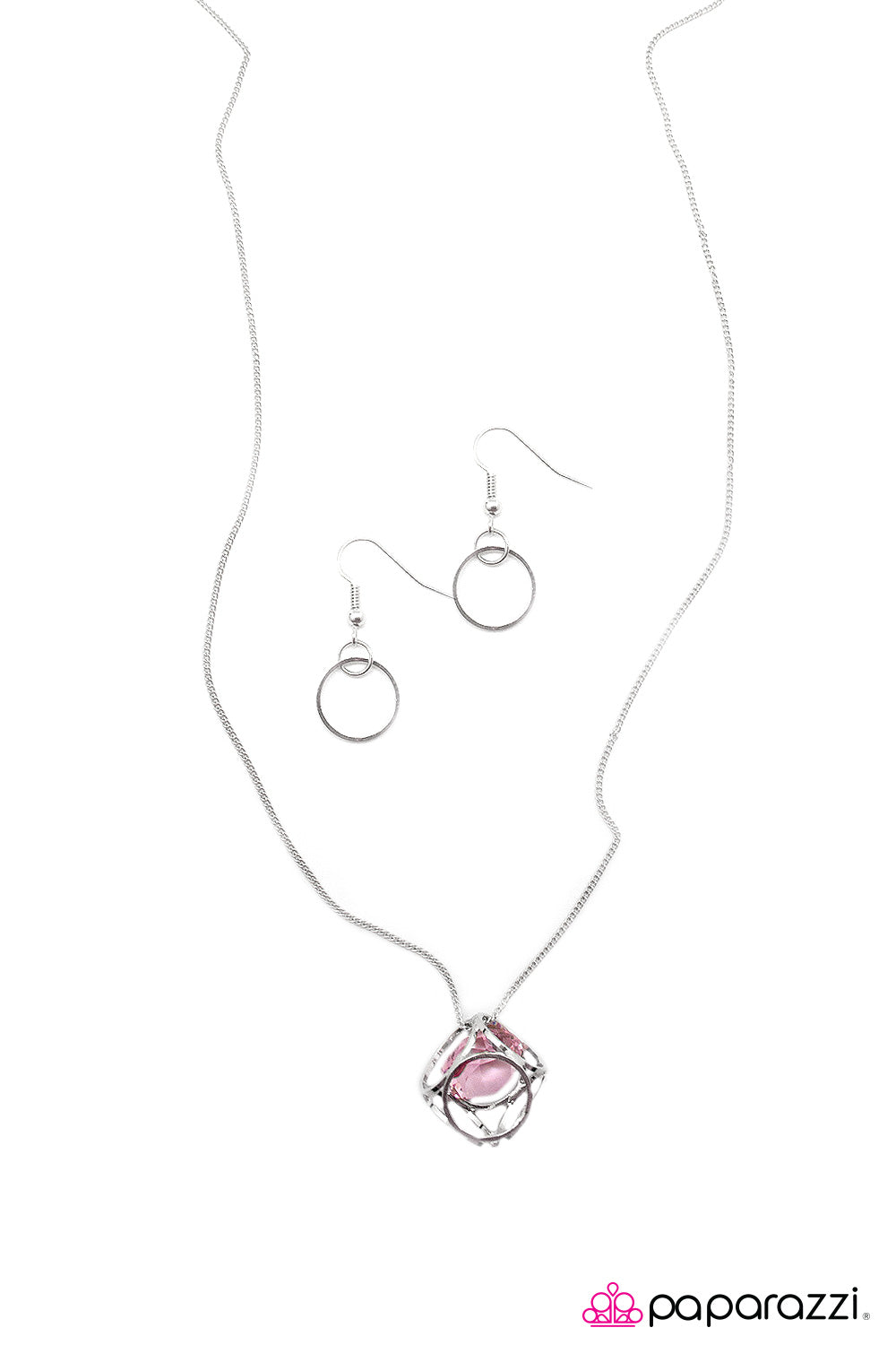 Paparazzi ♥ Pandoras Box - Pink ♥  Necklace