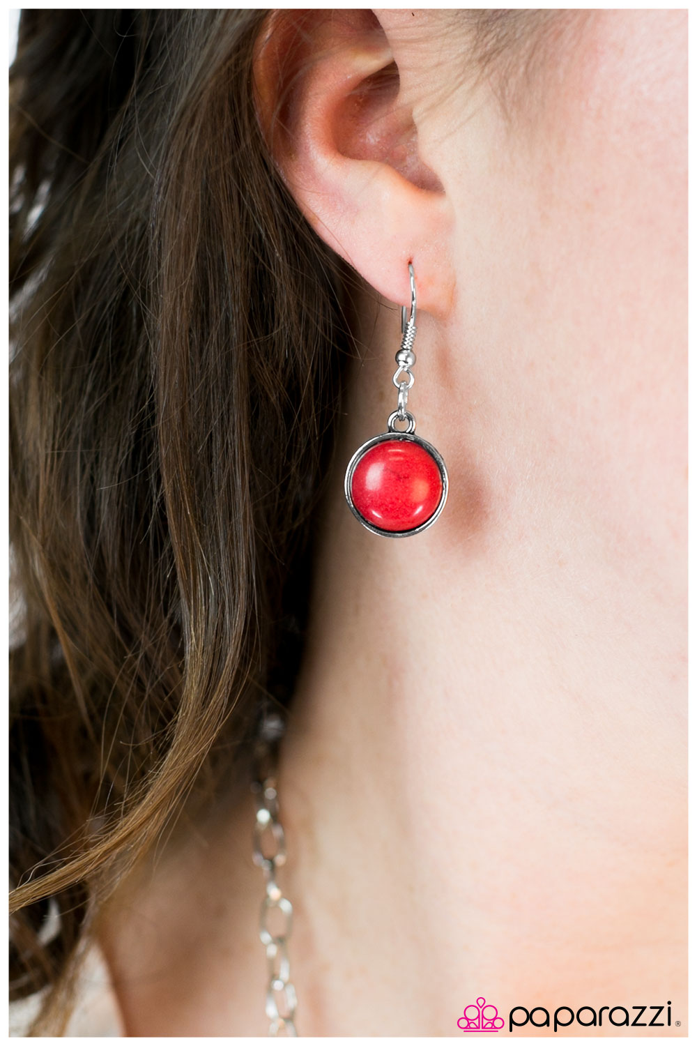 Paparazzi ♥ Cougar - Red ♥  Necklace