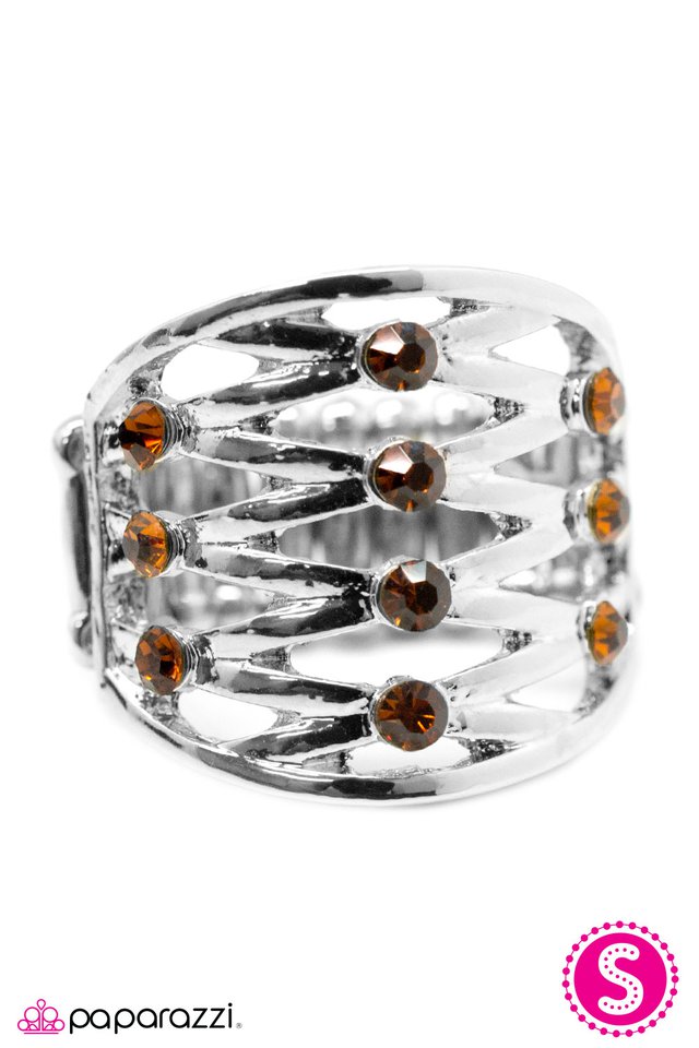 Paparazzi ♥ Beginners Luck - Brown ♥ Ring