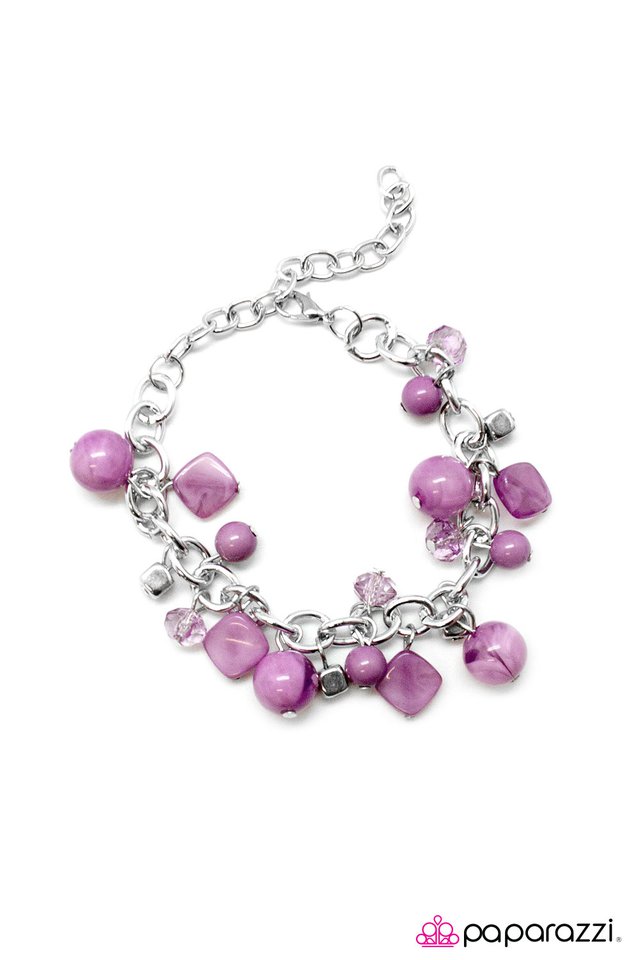 Paparazzi ♥ A Fair Catch - Purple ♥ Bracelet