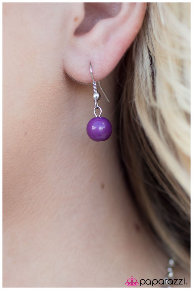 Paparazzi ♥ Divine Grace - Purple ♥ Necklace