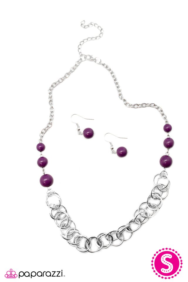 Paparazzi ♥ Divine Grace - Purple ♥ Necklace