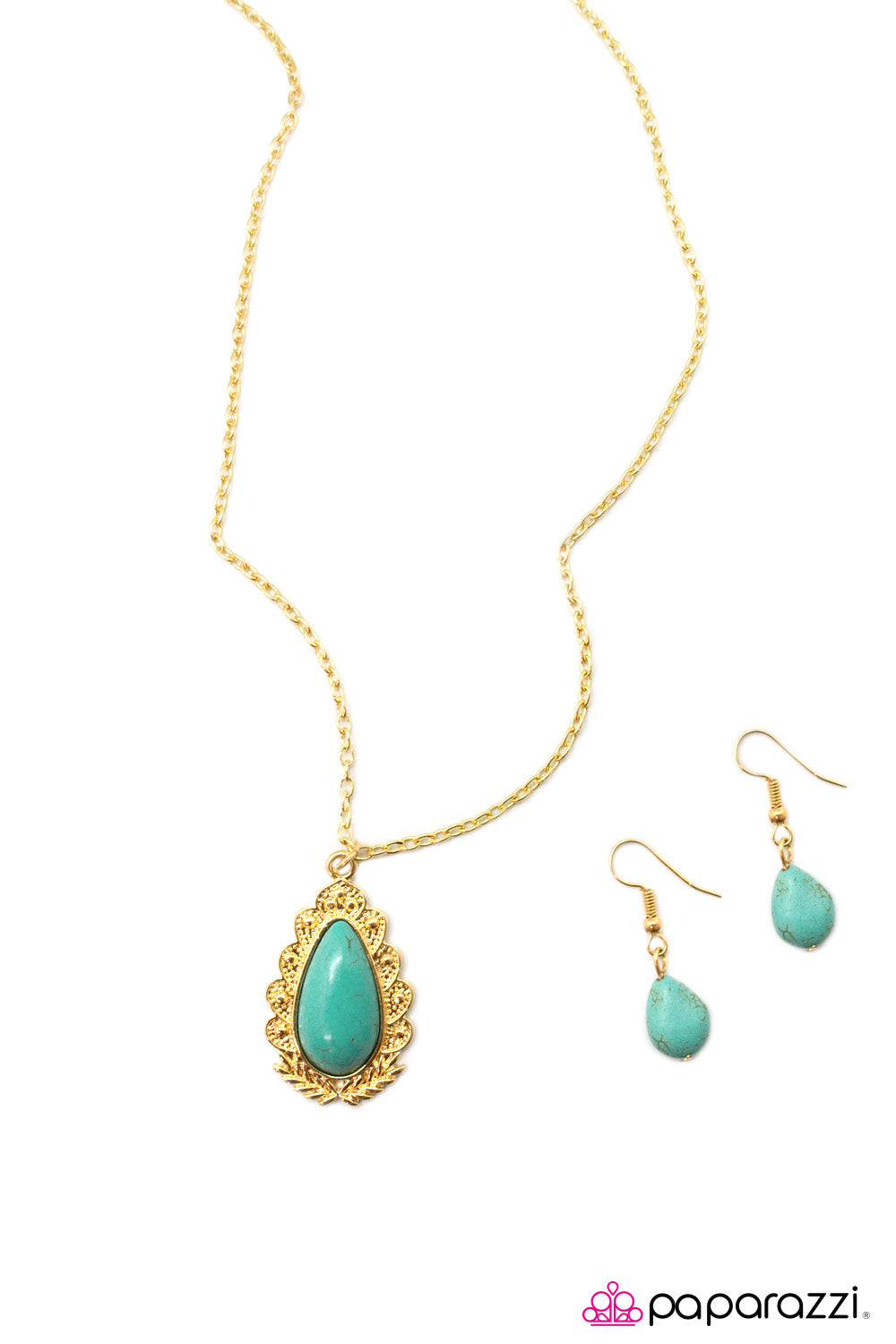 Paparazzi ♥ A Regal Affair - Blue ♥  Necklace