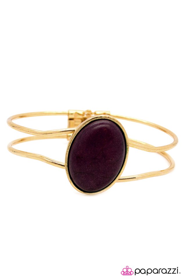 Paparazzi ♥ Painted Desert - Purple ♥ Bracelet