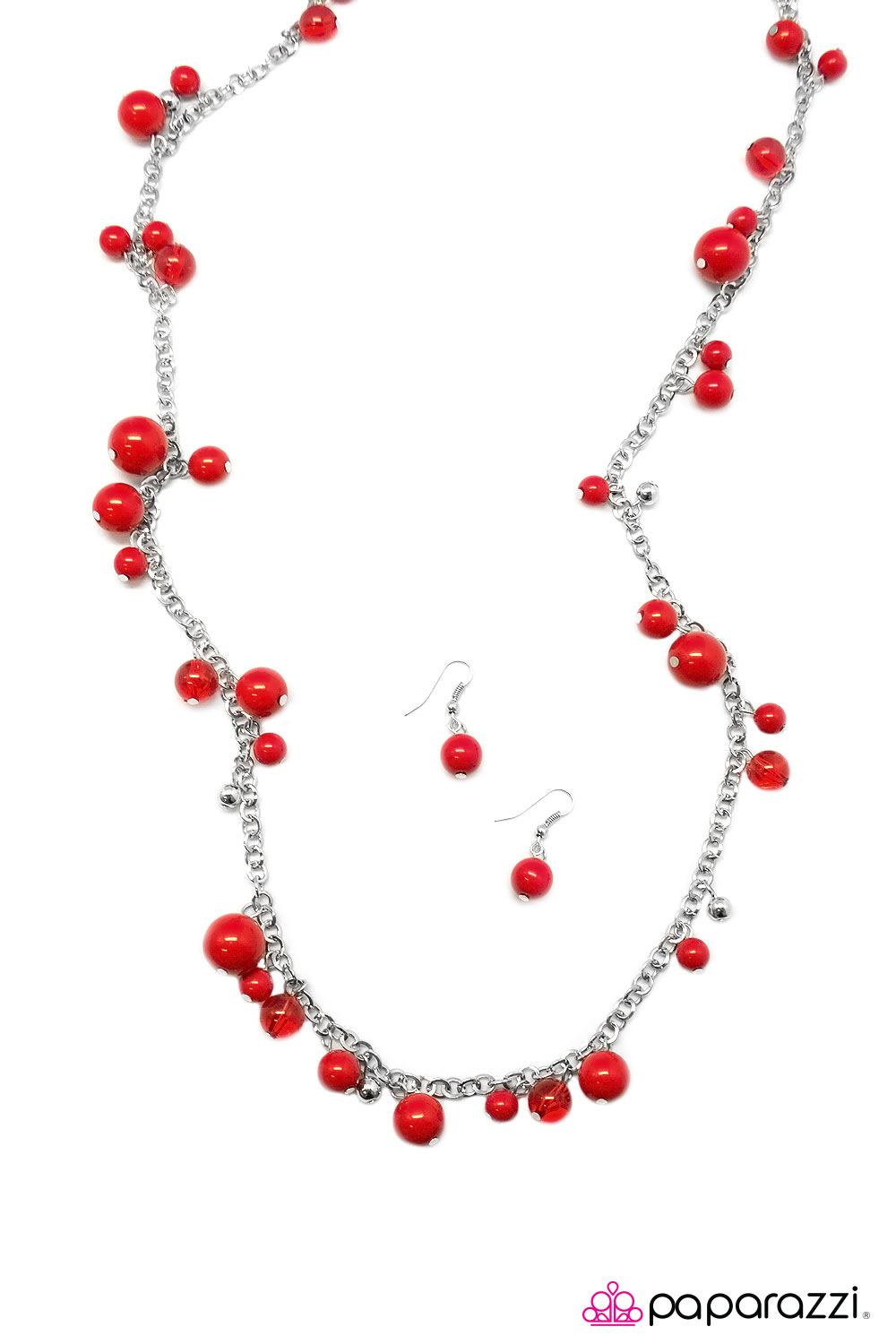 Paparazzi ♥ Madame Bovary - Red ♥  Necklace