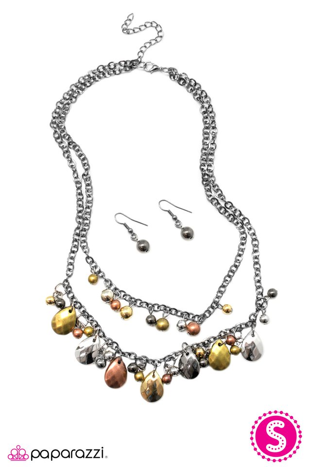 Paparazzi ♥ Talk the Talk - Multi ♥ Necklace