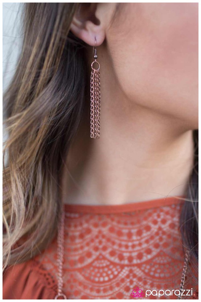 Paparazzi ♥ Dont Wanna Miss A Thing - Copper ♥ Necklace