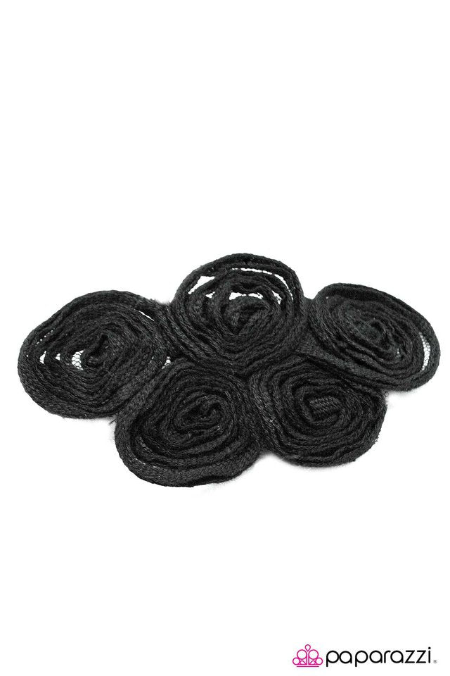 Paparazzi ♥ Money Talks - Black ♥ Hair Clip