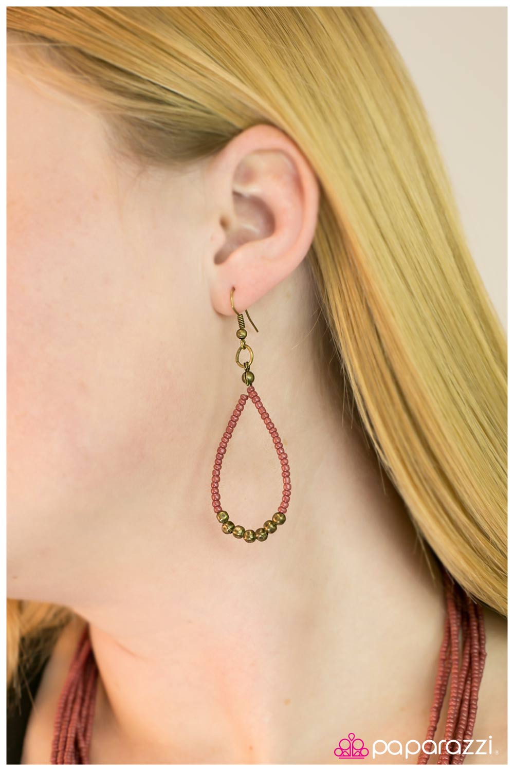 Paparazzi ♥ Time To Tango - Red ♥  Necklace