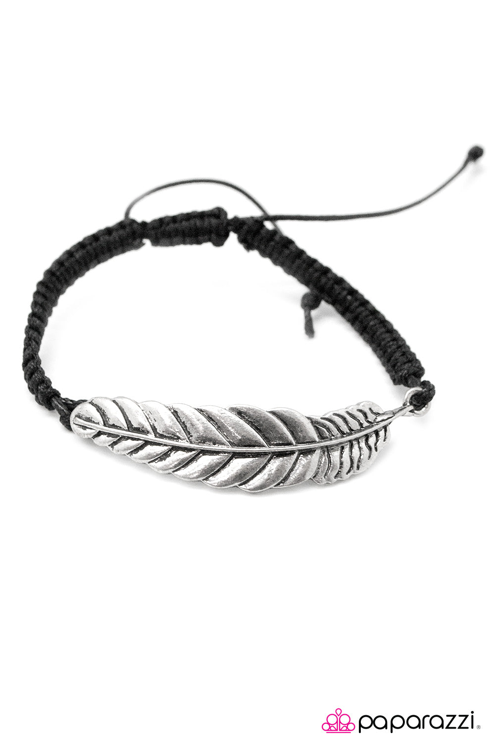 Paparazzi ♥ Under the FEATHER - Silver ♥  Bracelet