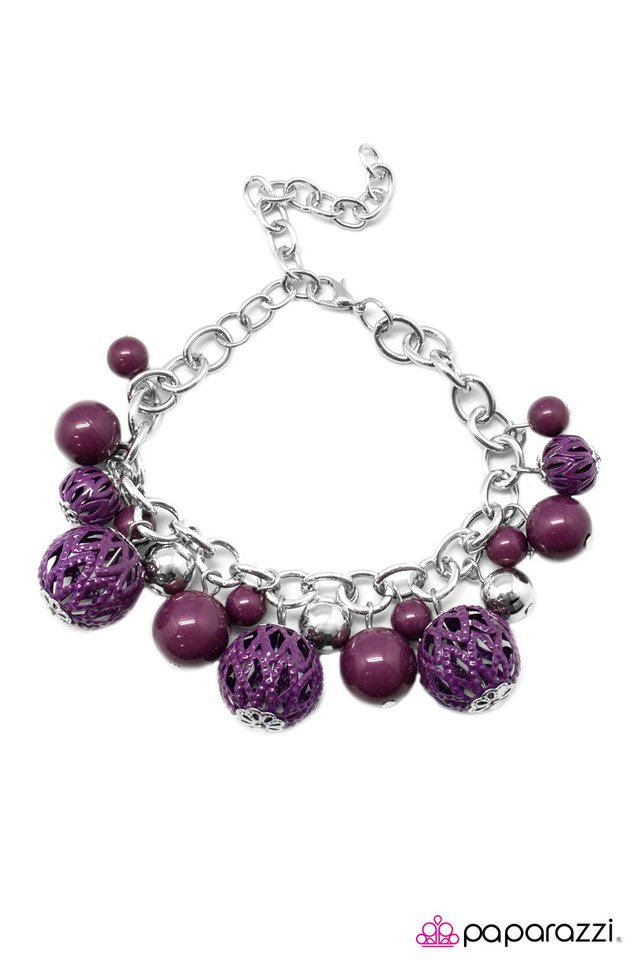 Paparazzi ♥ An EIFFEL of Wonder - Purple ♥ Bracelet