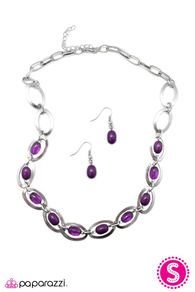Paparazzi ♥ Supernatural - Purple ♥ Necklace