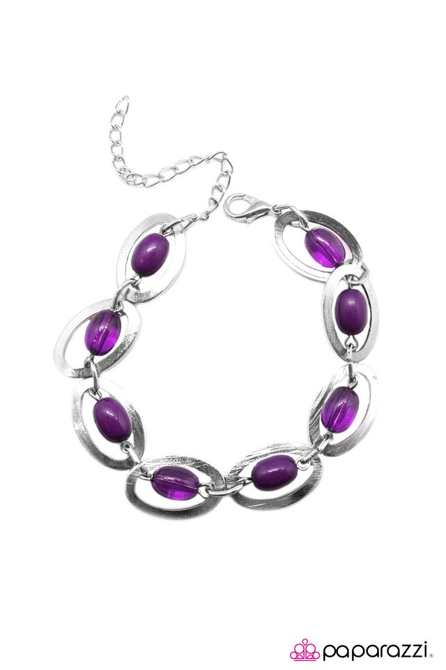 Paparazzi ♥ Sci-Fi Queen - Purple ♥ Bracelet